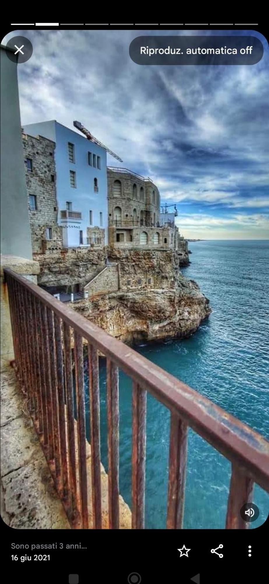 Ferienwohnung Locazione Turistica Casa Adua Polignano a Mare Exterior foto